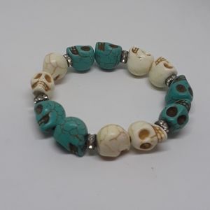 skull bead bracelet